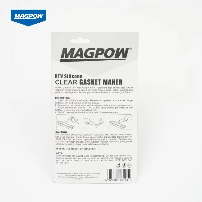 GASKET MAKER 85G CLEAR
